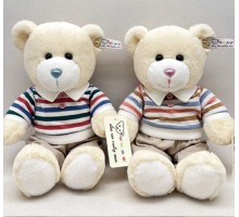 Маленький Плюшевый мишка в кофточке 35 см