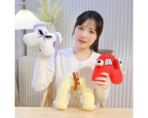 М'яка іграшка Літери Алфавіт Лора 20 см