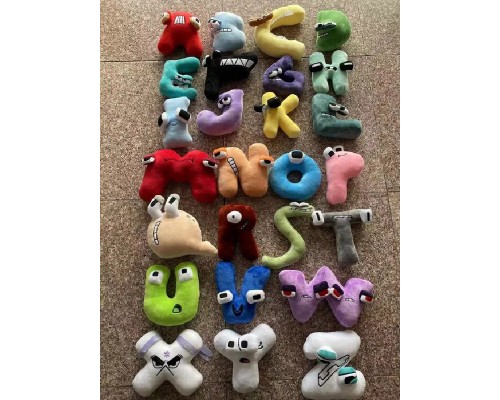 М'яка іграшка Літери Алфавіт Лора 20 см