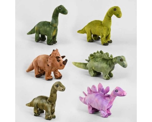 М'яка іграшка Динозавр на батарейках, ходить, гарчить, 30 см (44845)