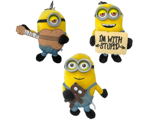 М'яка іграшка Міньйон 23 см 3 види (14743)