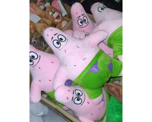 Мягкая игрушка Патрик (из Губка Боб) 36 см