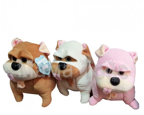 Мягкая игрушка Плюшевая собака Мопс (Тайная жизнь домашних животных) 25 см