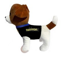 Мягкая игрушка Плюшевая собака Пес Патрон 25 см