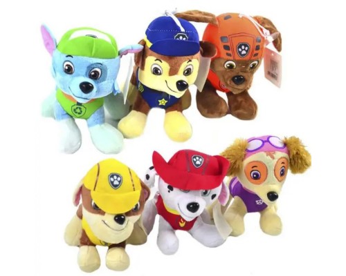 М'яка іграшка Плюшевий собака Щенячий патруль 20 см