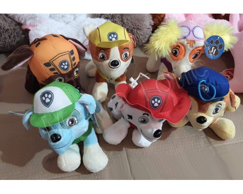 М'яка іграшка Плюшевий собака Щенячий патруль 20 см
