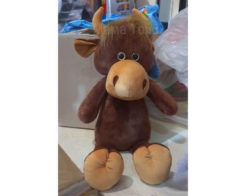 М'яка іграшка Плюшевий Бичок 40 см