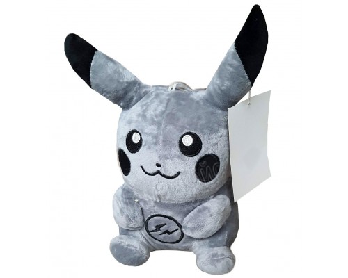 Мягкая игрушка Покемон Пикачу 22 см Серый (14740)
