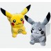 Мягкая игрушка Покемон Пикачу 22 см Серый (14740)