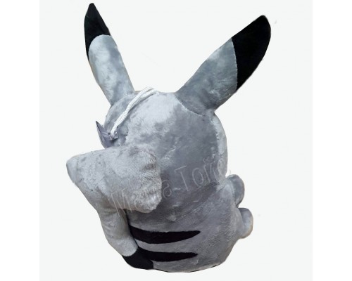 Мягкая игрушка Покемон Пикачу 22 см Серый (14740)