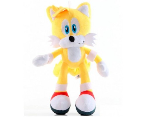 М'яка іграшка Сонік лис Тейлз Жовтий Sonic 45 см