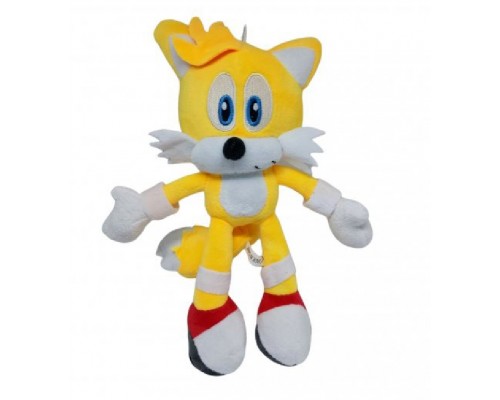 М'яка іграшка Сонік лис Тейлз Жовтий Sonic 45 см