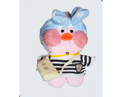 М'яка іграшка Качка Лалафанфан з окулярами LaLaFanFan Duc 30 см