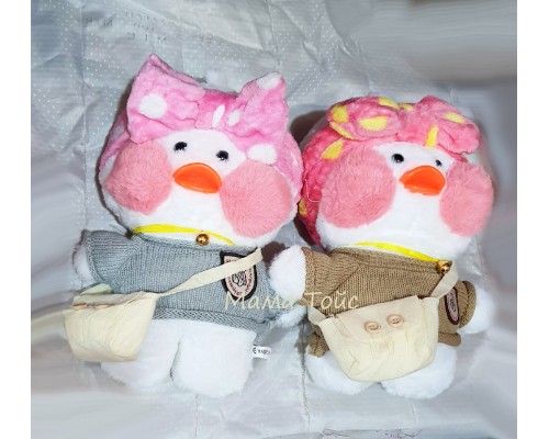 М'яка іграшка Качка Лалафанфан з окулярами LaLaFanFan Duc 30 см