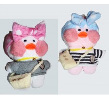 М'яка іграшка Качка Лалафанфан з окулярами LaLaFanFan Duc 30 см