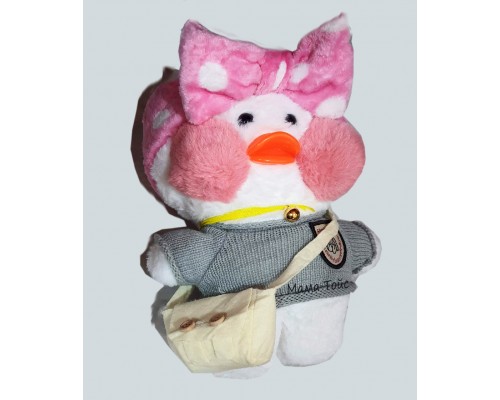 М'яка іграшка Качка Лалафанфан з окулярами LaLaFanFan Duc 30 см