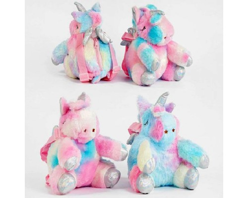 Мягкая игрушка дошкольный Рюкзак Единорог (55862)