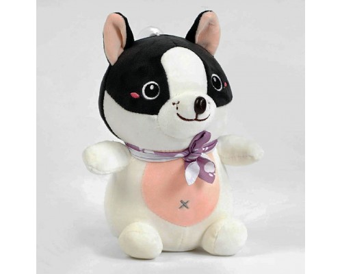 М'яка іграшка плюшевий песик Хаскі 22 см (14785)
