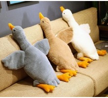 Мягкая игрушка подушка Гусь Обнимусь 70 см.