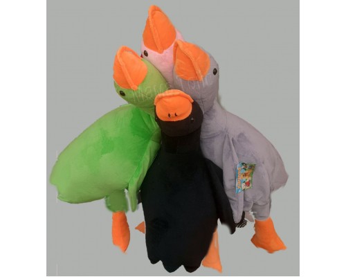 М'яка іграшка подушка Гусь Обіймусь 55 см (мікс)