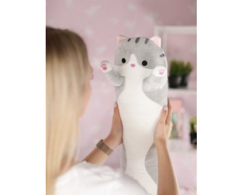 М'яка іграшка подушка Кіт Батон 50 см