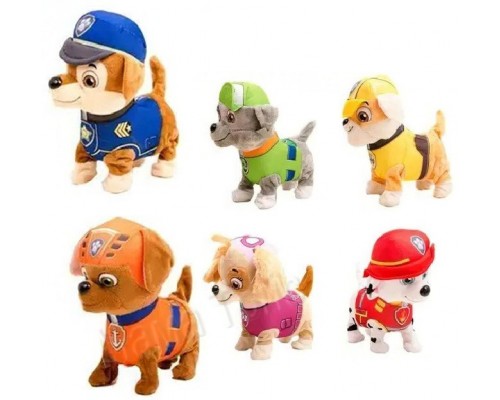 М'яка іграшка собака Щенячий патруль. Ходить, гавкає, співає 24 см (37776)