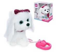 М'яка іграшка собака з пультом повідцем. Ходить, Звук (5691)