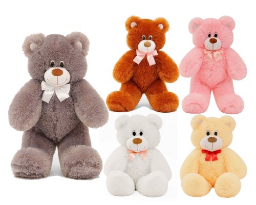 М'яка іграшка Плюшевий Ведмедик 55 см Ден (міх травка)