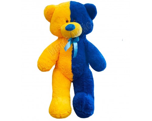 Плюшевий Ведмедик Україна (жовто-синій) 120 см
