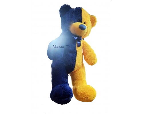 Плюшевий Ведмедик Україна (жовто-синій) 120 см