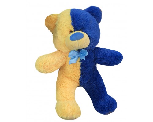 Плюшевий Ведмедик прапор Україна (жовто-синій) 50 см