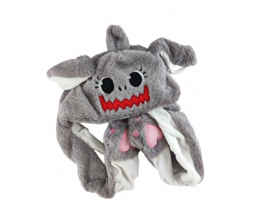 Шапка плюшевая с подвижными ушами Акула