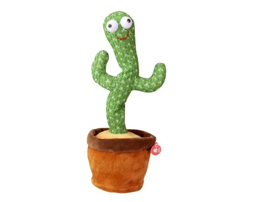 Танцующий кактус Повторюшка в шляпе