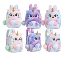 Мягкая игрушка Рюкзак Единорог Радуга