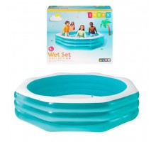 Надувной Бассейн 58492 Intex 254-254-56 см Восьмиугольный Интекс