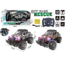 Военный джип на радиоуправлении, 26 см аккумулятор (004-1)