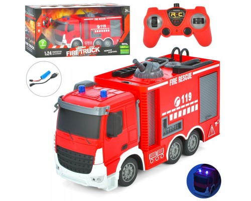 Пожежна машина на радіокеруванні стріляє водою (158)