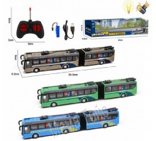 Іграшковий тролейбус на радіокеруванні 36 см, акумулятор (210)