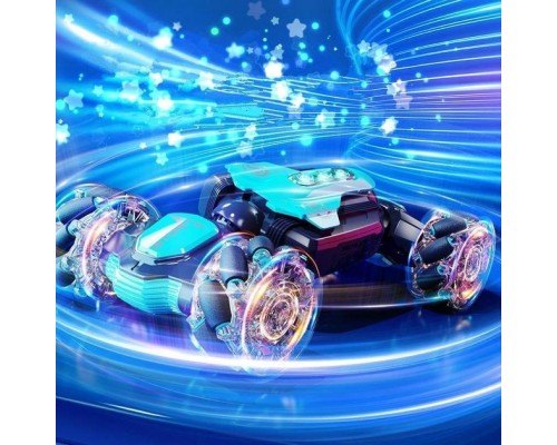 Машина Трюковий Всюдихід на радіокеруванні, з акумулятором. Світло, музика (2377)