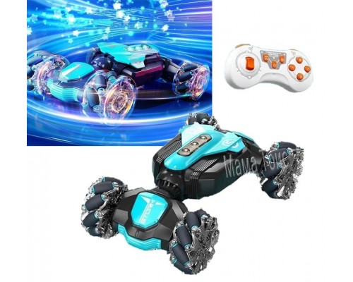 Машина Трюковий Всюдихід на радіокеруванні, з акумулятором. Світло, музика (2377)