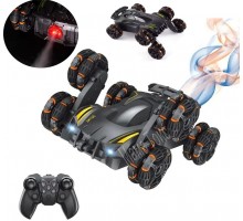 Трукова машина на радіокеруванні 6 коліс, дрифт, з Димом і Світлом (2380)