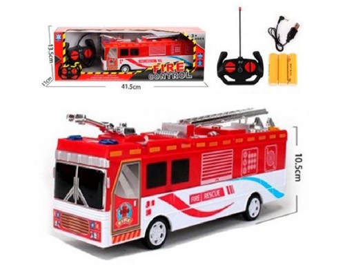 Пожарная Машина на радиоуправлении с аккумулятором 28 см (2968)