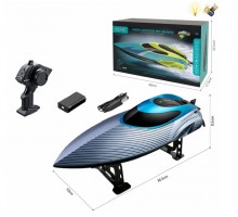 Іграшковий Катер на радіокеруванні 37 см, з акумулятором (4D-S3)