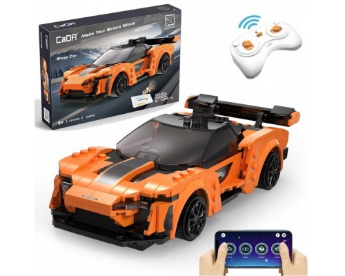 Конструктор для хлопчика, гоночна машина на радіокеруванні CaDa 295 деталей (51075)