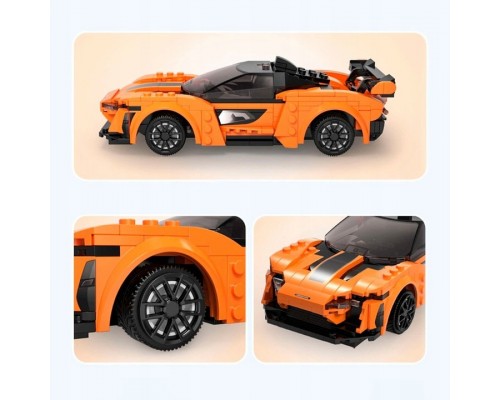 Конструктор для хлопчика, гоночна машина на радіокеруванні CaDa 295 деталей (51075)