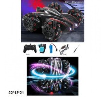 Трюкова машина дрифтер на радіокеруванні + браслет, Дим, Світло (664)