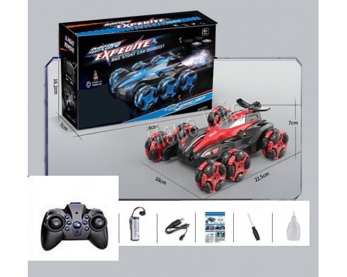 Трюкова машина дрифтер на радіокеруванні з Димом і Світлом (878)