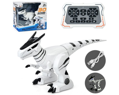 Дракон Динозавр на радіокеруванні. Сенсори, акумулятор, звук, світло, 48 см (8807)