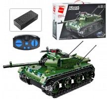 Конструктор Танк на радиоуправлении 418 деталей Qman 54003