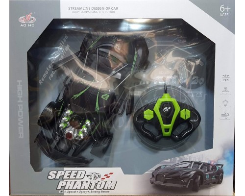 Машина на радиоуправлении с подсветкой, на аккумуляторе (911-606)